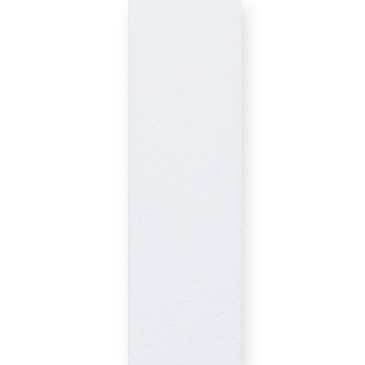Plush Elastic 40mm Solid White