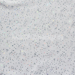 Spandex Solid White - Glitter Galaxy