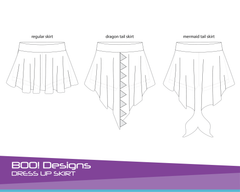 PDF Pattern: Dress Up Skirt