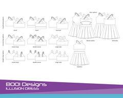 PDF Pattern: Illusion Dress