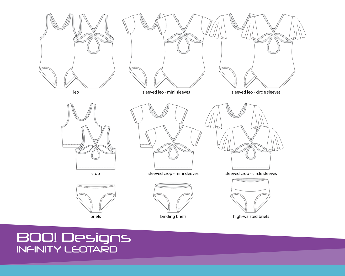 PDF Pattern: Infinity Leotard