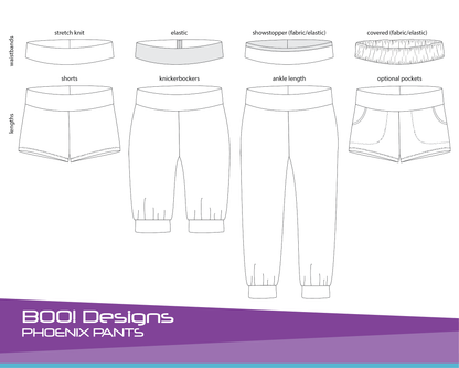 PDF Pattern: Phoenix Pants