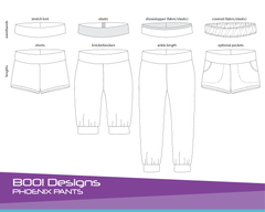 PDF Pattern: Phoenix Pants