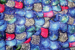Spandex Fish Scales - Glitter Galaxy