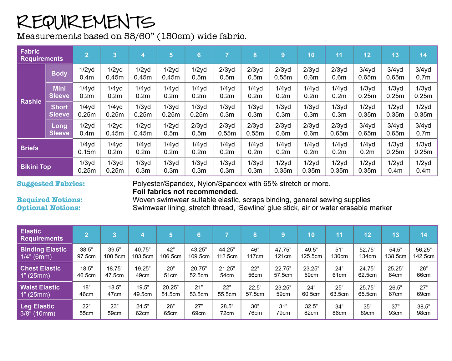 PDF Pattern: Tweenie Bikini