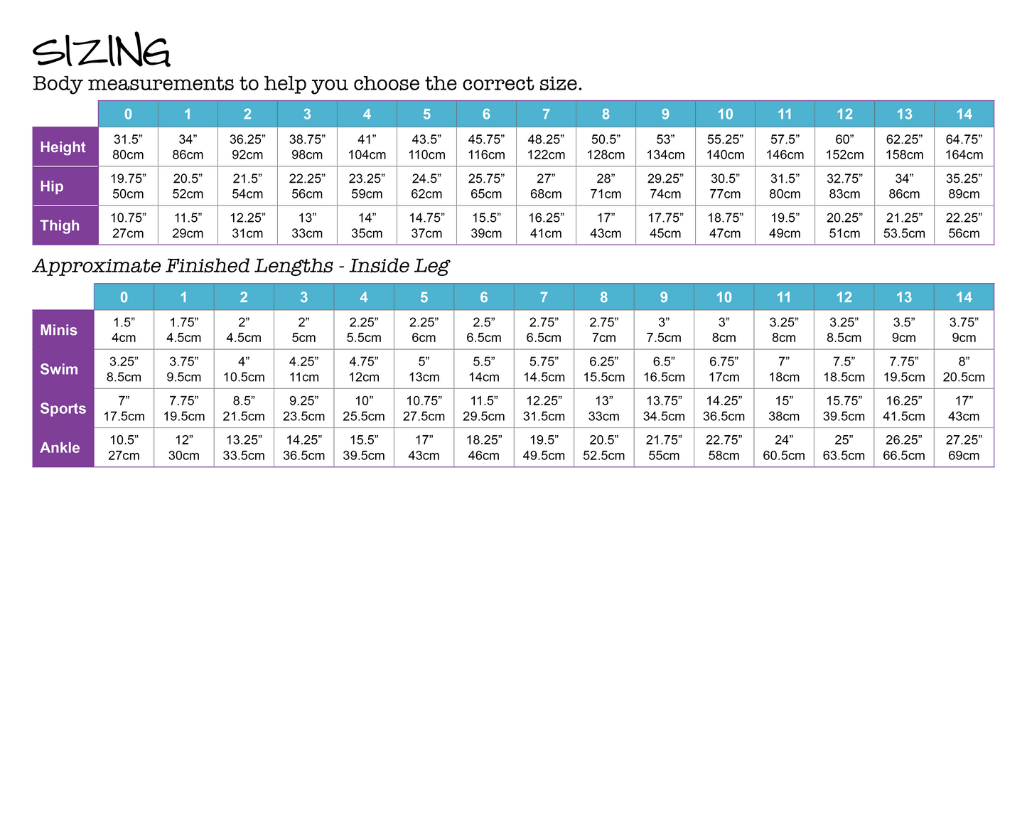 PDF Pattern: Leggings