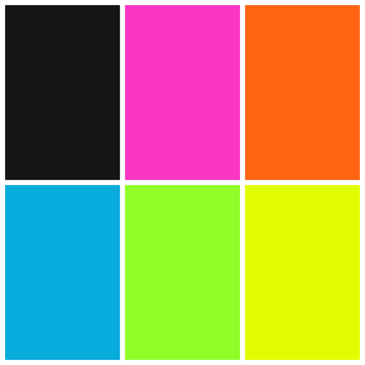 Spandex Vita Solid Stash Builder Neons