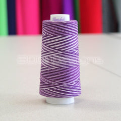 Maxi-Lock Swirls Thread Purple Berry Wave