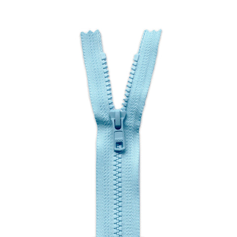 BOO Chunky Zip Closed End Light Blue 026