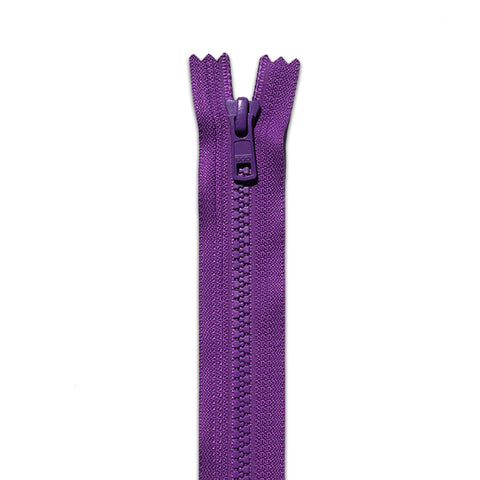 BOO Chunky Zip Separating Purple 284
