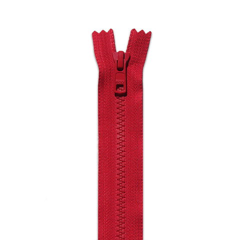 BOO Chunky Zip Closed End Red 519