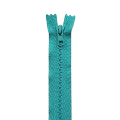 BOO Chunky Zip Closed End Teal 018